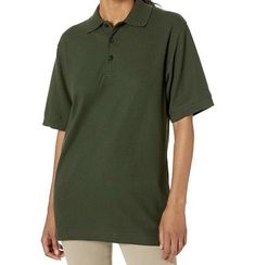 UltraClub Whisper Pique Polo Shirt Women's Casual Sports Size Medium NWT Easy-care 60 percent cotton. 40 percent polyester  Relaxed fit. Contoured flat-knit collar and cuffs Sporty Green Cotton Polo Shirt, Green Polo Collar Sporty T-shirt, Moisture-wicking Functional Sports Polo Shirt, Green Moisture-wicking Polo Collar Top, Moisture-wicking 4-way Stretch Collared Polo Shirt, Casual Shirt Women, Polo Shirt Women, Pique Polo Shirt, Collar And Cuff