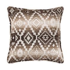 Aztec Alpine Euro Sham Aztec Bedding, Southwestern Modern, Earth Tone Palette, Rustic Throw Pillows, Western Bedding, Western Rustic, Southwestern Boho, Lodge Style, Bedding Basics