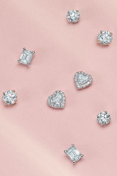 Timeless gifts to be cherished forever. #debeers #diamondearrings #valentinesday Ads Video, Jewellery Photography Inspiration, Menu Designs, Jewelry Ads, Heart Diamond, Diamond Stud Earrings, Timeless Gifts