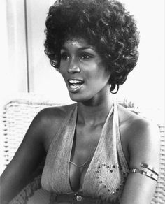 Teresa Graves, Chiffon Maxi, African American Women, Vintage Glamour