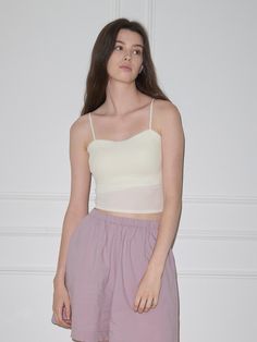 This tank top is a versatile item that can be styled with any bottom and be layered with any shirts or outers, exuding basic and modern mood.- Available in 2 basic colors: white and black- Features a built-in chest cap for added style- Made from a soft and stretchy fabric blend of cotton and spandex Best Tank Tops, Basic Colors, Cami Tanks, 2 Colours, White And Black, Tank Tops, Top Outfits, Clothes For Women, Fabric