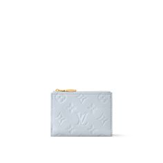 LOUIS VUITTON® - Lisa Wallet - Olympe Blue Trunk Bag, Monogram Pattern, Luxury Wallet, Louis Vuitton Wallet, Designer Wallets, Louis Vuitton Official, Wallet Pouch