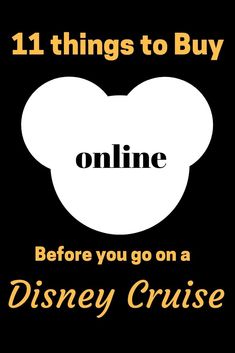 mickey mouse with the words online before you go to disneyland