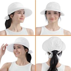 Experience the ultimate in sun protection and style with the SUN CUBE Women's Sun Hat. This innovative 2-in-1 design not only offers a wide brim for extensive UV protection but also features a convertible zip-off visor for versatile styling options. Perfect for any outdoor activity, this hat ensures you stay cool and protected.

- Material: Premium polyester for durability and breathability
- Color: Crisp white, perfect for any summer outfit
- Size: Wide brim measuring 4.5 inches and head circum Lightweight Solid Sun Hat With Uv Protection, Solid Sun Hat With Uv Protection And Adjustable Fit, Lightweight Solid Bucket Hat With Uv Protection, Uv Protection Sun Hat With Adjustable Fit, Lightweight White Sun Hat For Vacation, Spring Sun Hat With Uv Protection For Outdoor Activities, Casual Uv Protection Bucket Hat For Sunbathing, Casual Bucket Hat With Uv Protection For Sunbathing, Adjustable Sun Hat With Uv Protection For Travel