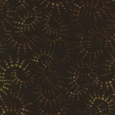 a black background with gold dots on it