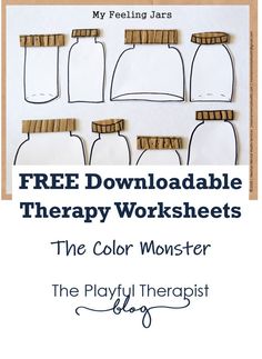 free printable therapy worksheets for kids to play with and learn how to use them