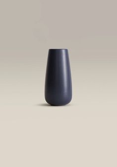 a black vase sitting on top of a table