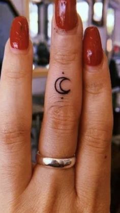 Finger tattoo designs Small finger tattoos Finger tattoo ideas Finger tattoo placement Finger tattoo Simple Tattoo Finger, Finger Tattoo Witch, Tiny Witch Tattoo Finger, Finger Tats For Women Simple, Moon Sun Finger Tattoo, Small Moon Finger Tattoo, Cute Knuckle Tattoos, Womans Finger Tattoos, Moon And Sun Finger Tattoo