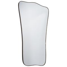 the back side of a mirror on a white background