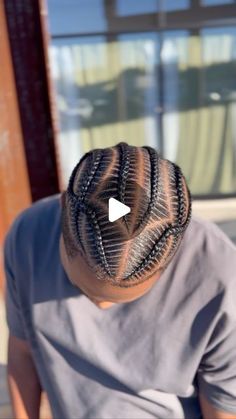 Boy Braid Styles, Cornrows Men, 4 Braids Hairstyle, Cornrow Styles For Men, Short Braid, Cornrow Braids Men, Braids With Fade