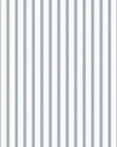 a white and blue striped wallpaper with vertical lines on the bottom half of it