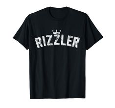 PRICES MAY VARY. Rizzler is celebrated as the Rizz God, effortlessly drawing in and picking up girls or young women with unparalleled finesse through their exceptional rizz game. This funny meme design with the words Rizzler and a crown is great for boys and young men who excel in the art of making a statement and standing out. Lightweight, Classic fit, Double-needle sleeve and bottom hem Meme Design, Young Men, Teen Boy, Men T Shirt, Funny Meme, Branded T Shirts, Top Styles, Fashion Branding