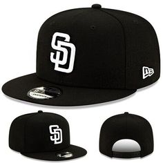 gwbks                                                                     This Listing is for a brand new with tags Authentic New Era San Diego Padres Snapback Hat MLB League Basic Adjustable Black Cap Brand New, Original Tag Attached  Material: 100 % Polyester  High Profile, MLB League Basic Black Cap  Grey Colorway Underneath Brim of Hat  Has a thick, Durable Panel Material  MLB Authenticity Sticker Under the Brim  100% Authentic Merchandise,Factory Direct  Classic New Era 950 Snapback Hat Feature  Embroidered graphics on front team logo  6 Panel Construction  Officially licensed Products  One Size Fits Most  New Era Embroidered side Logo  Generally Fit up to Fitted Size 7 3/4  Premium Quality, Comfortable Fit                                                             Prefered Payments Chicago Bulls Snapback Hat, Bmw Accessories, Dope Hats, New Era Snapback, New Era Fitted, Black Snapback, Visor Cap, Hype Shoes, Quality Hats