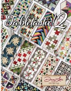 a book cover with many different quilts on it