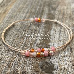 This lovely anklet is great for the beach. It is made using waterproof cord and 6mm czech beads beads. It is adjustable. Bracelet Diy, Diy Bracelets Tutorials, Cord Jewelry, Beaded Anklets, Anklet Bracelet, Dainty Bracelets, Coral Beads, Beaded Bracelets Diy, Seed Bead Bracelets