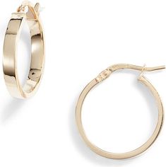 Classic 14k Gold Hoop Earrings With Shiny Finish, 14k Gold Hinged Hoop Earrings For Formal Occasions, Elegant Hinged Huggie Earrings For Gift, Elegant Huggie Hoop Earrings With Polished Finish, Modern 14k Gold Hoop Earrings For Formal Occasions, Formal Small Hinged Hoop Earrings, Minimalist Hoop Earrings With Shiny Finish For Formal Occasions, Formal Small Hoop Earrings Tarnish Resistant, Elegant Round Hinged Huggie Earrings