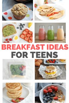 breakfast ideas for teens that are easy to make