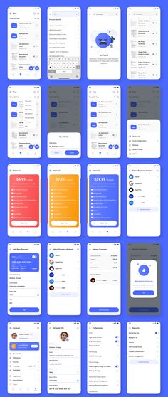 ProScan - Document & PDF Scanner App UI Kit Premium &amp; High Quality UI Kit with All Full Features of Document &amp; PDF Scanner App Business Card Qr Code, Business Plan Proposal, Office Productivity, Ad App, Android Design, App Interface Design, Digital Signature, Application Letters