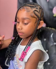 Braids 2023, Hairstyles For Black Kids, Lil Girl Hairstyles, Kid Braid Styles, Cute Braided Hairstyles, Toddler Hairstyles Girl