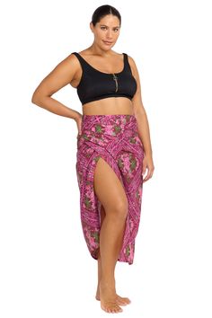 Pink Sarong, D Cup Swimwear, Beach Skirt, Beach Maxi Dress, Extra Fabric, A Plus, Beach Wears, Swim Dress, Shop Swimwear