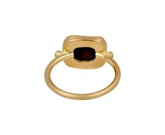 Wth an earthy, bohemian presence and eye-catching color, this Brooke Gregson ring is a captivating addition to any style. The smooth, rectangular opal is set in an 18K yellow gold bezel between two pavé white diamonds. The composition is centered on the matte 18K yellow gold band. boulder opal : 9mm x 10mm : 2.52ctdiamonds : 1mm diameter each18K yellow gold band width : 1.5mmsize available : 6.75please contact us for sizing options Luxury Rectangular Ruby Ring, Elegant Rectangular Opal Ring, Luxury Rectangular Rings With Rose Cut Diamonds, Fine Jewelry Rose Cut Diamond Rectangular Rings, Earthy Bohemian, Daniela Villegas, Digby And Iona, Alice Cicolini, Rebecca Overmann