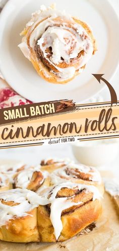 Small Batch Cinnamon Rolls, fall baking recipes, sweet breakfast ideas Small Batch Overnight Cinnamon Rolls, Small Cinnamon Roll Recipe, Easy Cinnamon Rolls Quick Small Batch, Small Batch Pumpkin Cinnamon Rolls, Small Batch Cinnamon Roll Recipe, Easy Lunch Box Recipes, Granola Recipe Healthy, Frosting Recipes Easy