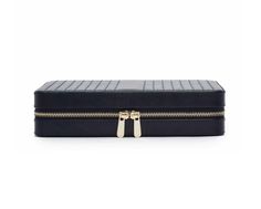 Maria Large Zip Case Luxury Rectangular Travel Wallets, Luxury Rectangular Travel Jewelry Storage Case, Luxury Rectangular Jewelry Storage Case For Travel, Luxury Rectangular Jewelry Storage For Travel, Elegant Rectangular Jewelry Storage For Daily Use, Luxury Portable Travel Cases, Luxury Rectangular Travel Accessories Case, Modern Portable Travel Organizers, Elegant Travel Cases With Interior Card Slots