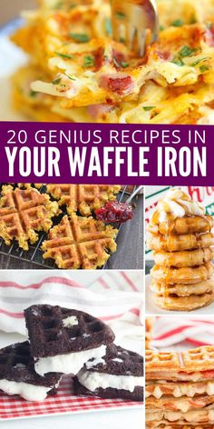 20 genius recipes in your waffle iron that are super easy to make and delicious