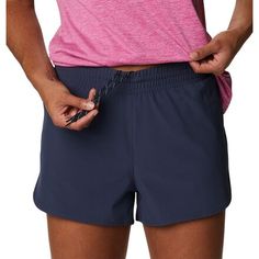 Comfortable shorts with built-in mesh briefs are ideal for a refreshing dip in a creek or waterside adventures. Lightweight, wicking fabric keeps you drier longer. Comfortable Shorts, Shorts Outfits Women, The Trail, Briefs, Dip, Columbia, Casual Shorts, Shopping Outfit, Built In