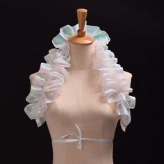 Costume Collar, Fashion Couture, Detachable Collar, Ruffled Collar, Ruffle Collar, Neck Collar, Costume Design, Couture Fashion, Diy Fashion