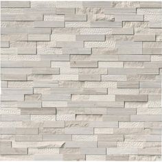 a white brick wall that is made out of wood