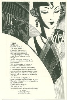 an advertisement for the perfume company