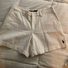 Ralph Lauren White Shorts. Nwot. Size 4. Ralph Lauren Shorts Outfit, Ralph Lauren Sport, Shorts Outfit, Ralph Lauren Shorts, Lauren White, Sport Shorts, Short Outfits, White Shorts, Color White