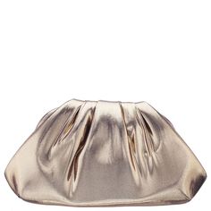 This modern Touch of Nina Lissy clutch is perfect for any event. How do you accessorize? Check out our ACCESSORIES GUIDE for essential tips to elevate your style with must-have accessories.PRODUCT FEATURES 11.5"H x 7"W x 3.375"D Strap drop length: 18" Removable shoulder strap Closure: magnetic snap Interior: 1 slip pocketCONSTRUCTION & CARE Body: metallic polyester Lining: synthetic fabric Blot clean with damp cloth Imported Size: One Size. Color: Gold. Gender: female. Age Group: adult. Modern Gold Clutch For Evening, Modern Gold Evening Clutch, Metallic Clutch Bag For Formal Occasions, Chic Evening Clutch Pouch, Modern Gold Evening Bag For Formal Events, Chic Metallic Rectangular Clutch, Metallic Clutch For Formal Occasions, Modern Silver Clutch For Evening, Chic Rectangular Metallic Clutch