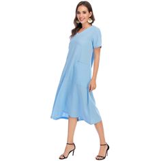 Women's Fashion Shirt Vintage Casual Cotton Asian Tunic V Neck Maxi Dress Summer Long Dresses, Plus Size Women Dresses, Dresses Office, Plus Size Robes, V Neck Maxi Dress, Shirts Women Fashion, Long Summer Dresses, Beach Travel, Kaftan Dress