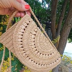 Small Crochet Bag, Raffia Clutch, Small Crochet, Straw Clutch, Raffia Bag, Bag Crochet, Crochet Bags, Bag Vintage, Crochet Bag