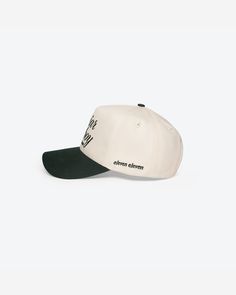 - Premium 5-panel construction - Seamless Structured Front Panel - 100% Cotton - Adjustable Snapback Closure - Embroidered Front & Side Logo All hats are final sale. Flat Brim Dad Hat For Baseball Season, Beige Curved Brim Hat For Streetwear, Cream Casual Hat With Flat Bill, Casual Cream Flat Bill Hat, Trendy Flat Brim Baseball Cap For Baseball Season, Trendy Flat Brim Baseball Cap, Trendy Beige Flat Brim Baseball Cap, Urban Curved Brim Hat For Baseball Season, Everyday Curved Brim Snapback Hat For Baseball Season