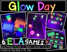 glow in the dark games and activities for kids to play on their own televisions