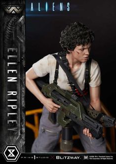 Limited Edition: Ellen Ripley Statue- Best Gift For Alien’s Fans | FigureFun Lion Anime, Anime Collectibles, Aliens, Best Gift, Action Figures