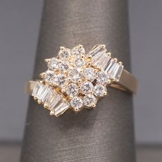 a diamond ring sitting on top of a napkin