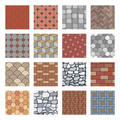 the different types of tile that you can use to decorate your home or office area