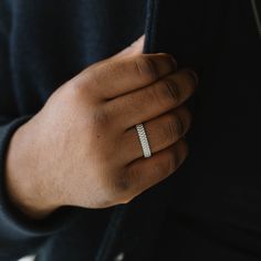 The Nova Ring collection is a testament to minimalistic elegance, where the allure of simplicity meets the endurance of stainless steel. Each ring in this line is a standalone masterpiece, embodying a different aspect of modern design.- MATERIAL TYPE: 316L stainless steel- FINISH: Brushed silver Minimalist Stainless Steel Ring With Round Band, Silver Minimalist Diamond Ring, Minimalist Silver Diamond Ring, Minimalist White Gold Eternity Band For Everyday, Minimalist Stainless Steel Rings For Formal Occasions, Minimalist Stainless Steel Round Ring, Modern Silver Diamond Ring For Everyday, Modern Round Eternity Band For Promise, Modern White Gold Bands For Everyday