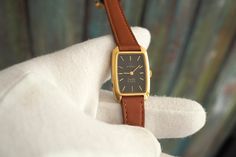 ETERNA  - Swiss made  quartz women's watch ETERNA,vintage quartz womens watch ETERNA 20x29mm size of the case   In perfect working  and cosmetic condition! See more of our watches: https://www.etsy.com/shop/RetroWatchMZLtd Vintage Rectangular Watch For Everyday, Vintage Rectangular Everyday Watch, Vintage Everyday Rectangular Watch, Everyday Vintage Rectangular Watch, Vintage Rectangular Analog Watches, Vintage Rectangular Analog Watch, Vintage Brown Watch Accessories With Rectangular Dial, Vintage Brown Watch With Rectangular Dial, 1980s Bands