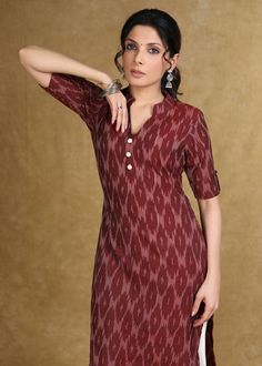 Kurthis Models Latest Cotton, Kurthis Models Latest, Kurta Neck Design Latest Cotton, Kurthis Models, Kurta Neck Design Latest, Ikkat Kurta Designs, Collar Kurti Design, Latest Designer Kurtis, Designer Kurtis Online