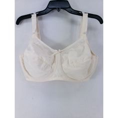 Bali Flower Underwire Bra Size 38ddd Light Beige (Br12/Lp) Features: Full Coverage All Seasons Lacr Floral Easy Care, Machine Washable Size: Womens 38ddd Condition: Pre-Owned Like New New Without Tags Has Not Been Worn. - Feel Free To Make Us An Offer Full Cup Beige Bra For Summer, Summer Full Cup Beige Bra, Beige Full Cup Bra For Summer, Beige Full Coverage Bra For Spring, Cream Underwire Bra, Summer Cream Underwire Bra, Beige Bra For Daywear, Spring Beige Full Cup Bra, Summer Daywear Underwire Bra