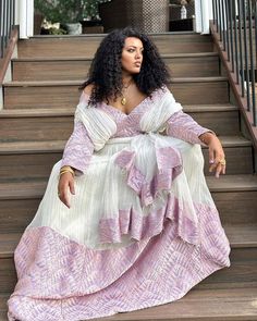 Gorgeous Light Color Habesha Dress Luxury Traditional Women's Habesha Kemis, Luxury Bohemian Habesha Kemis For Traditional Ceremonies, Ethiopian Traditional Dress Ethiopian Clothing, Traditional Dress Design, Ethiopian Dresses, Habesha Dress, Ethiopian Traditional Dress, Ethiopian Dress, Habesha Kemis