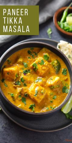 Paneer Tikka Masala in a black bowl Veg Cutlet, Instant Pot Indian, Paneer Tikka Masala Recipe, Cutlet Recipes, Paneer Tikka Masala, Grilled Paneer, Veg Meals, Indian Vegetarian Recipes, Desi Khana