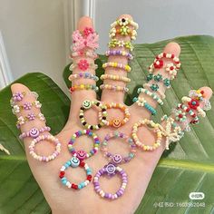 Cincin Diy, Diy Beaded Rings, Bracelets And Rings, Bracelet Craft Diy, Beaded Necklace Diy, Bead Charms Diy, Diy Bracelet Designs, Diy Bracelets Patterns, Beads Bracelet Design