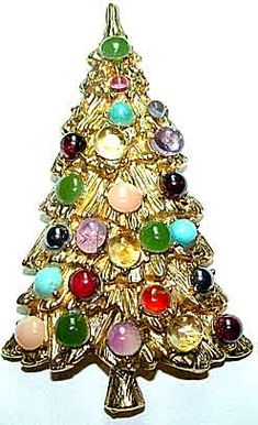 Christmas Tree Decorations Items, Jeweled Christmas