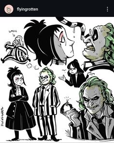 the joker and his friends are talking to each other in this comic strip, which is drawn